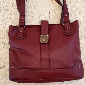 STYLE & CO. DEEP RED PURSE